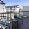 private balcony with chairs and table
