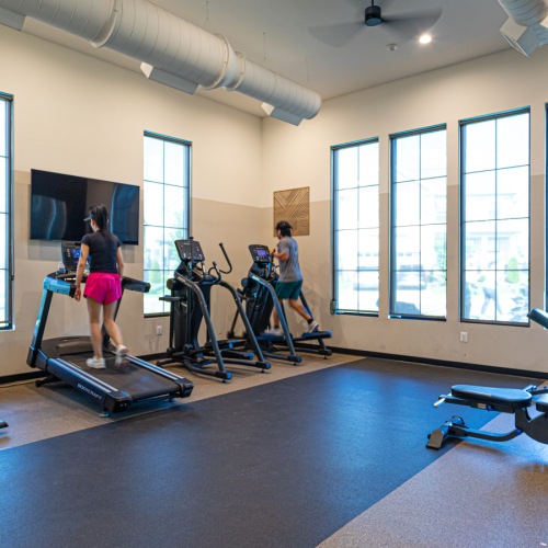 Fitness Center at Foundry Townhomes in Frederick