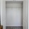 double door closet
